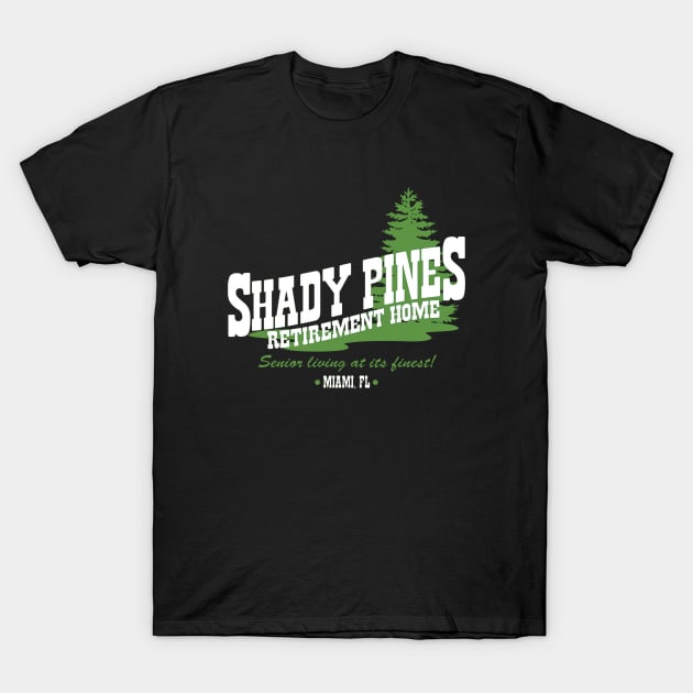 Shady Pines T-Shirt by DinoAdnan